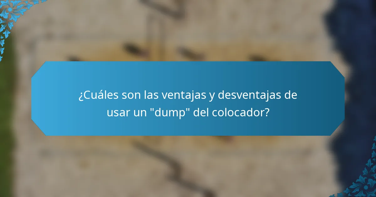 ¿Cuáles son las ventajas y desventajas de usar un